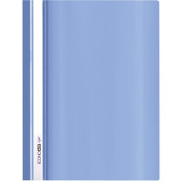 Швидкозшивач, А4, з прозорим верхом, PP, синій, TM Economix Light