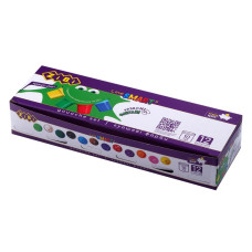 Гуаш 12 кольорів х 10мл, SMART Line, TM ZiBi