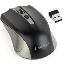 Мишка безпровідна, Bluetooth, black+ grey, MUSW-4B-04-GB, TM Gembird
