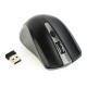 Мишка безпровідна, Bluetooth, black+ grey, MUSW-4B-04-GB, TM Gembird