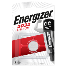 Елемент живлення батарейка, CR2032, 3V, 1шт/уп, Lithium, TM Energizer