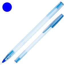 Ручка масляна, лінія 0.7мм, синя, One, TM Economix