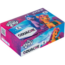 Гуаш, 6 кольорів, 20мл, My Little Pony, TM Kite