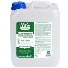 Дезінфекційний засіб для рук (антисептик), 5л (ПЕ-каністра), Манорм Експерт, ТМ MDM