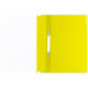 Швидкозшивач, А4, з прозорим верхом та перфорацією, PP, глянець, жовтий, TM Economix