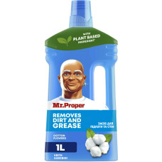 Засіб для миття підлоги та стін, 1л, Квітки Бавовни, ТМ Mr.Proper