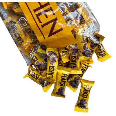 Цукерки Flaksi, Cocoa (шоколад), 500г, TM Roshen
