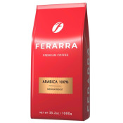 Кава в зернах, 1кг, 100% Arabica, ТМ Ferarra