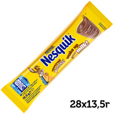 Какао напій в стіках, 28х13.5г, Nesquik (Несквік), ТМ Nestle
