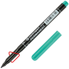 Маркер перманентний, лінія 1мм, зелений, 2536, TM Centropen