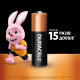 Елемент живлення батарейка, AA, LR06, 1.5V, 2шт/уп, Basic, TM Duracell