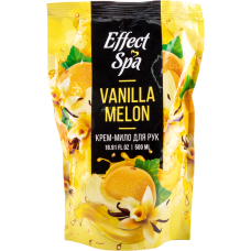 Мило крем рідке, 500мл, дой-пак, Vanilla Melon, ТМ Effect Spa