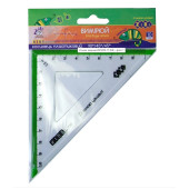 Косинець 100мм, з салатовою смужкою, блістер, KIDS Line, TM ZiBi