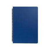 Зошит для нотаток OFFICE, L2U, В5, 96 арк., клітинка, синій, пластик.обкладинка