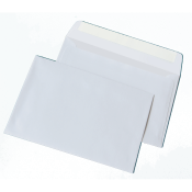 Конверт С5 (162х229мм) білий СКЛ (Термоупаковка)