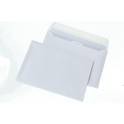 Конверт С5 (162х229мм) білий СКЛ з внутрішнім нанесенням (Термоупаковка)