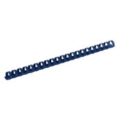 Пластикові пружини для палітурки, d 14мм, А4, 100 арк., круглі, сині, по 100 шт. в упаковці
