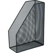 Лоток вертикальний, 300х220х100мм, металевий, чорний, TM Buromax