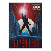 Щоденник шкільний SUPER HERO, А5, 40арк, м'яка обкл., скоба, глянц.ламін., SMART Line, TM ZiBi